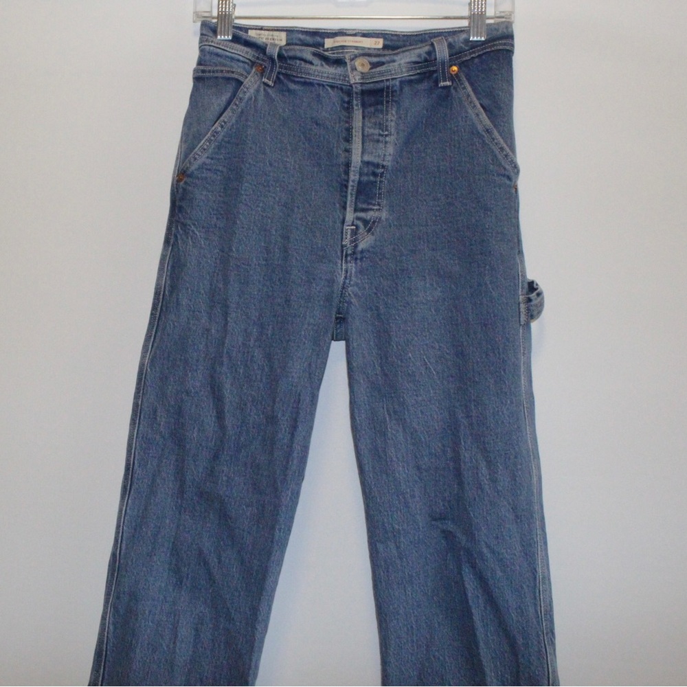 Levi’s Denim Ribcage Straight Jeans (Painter Boy)
